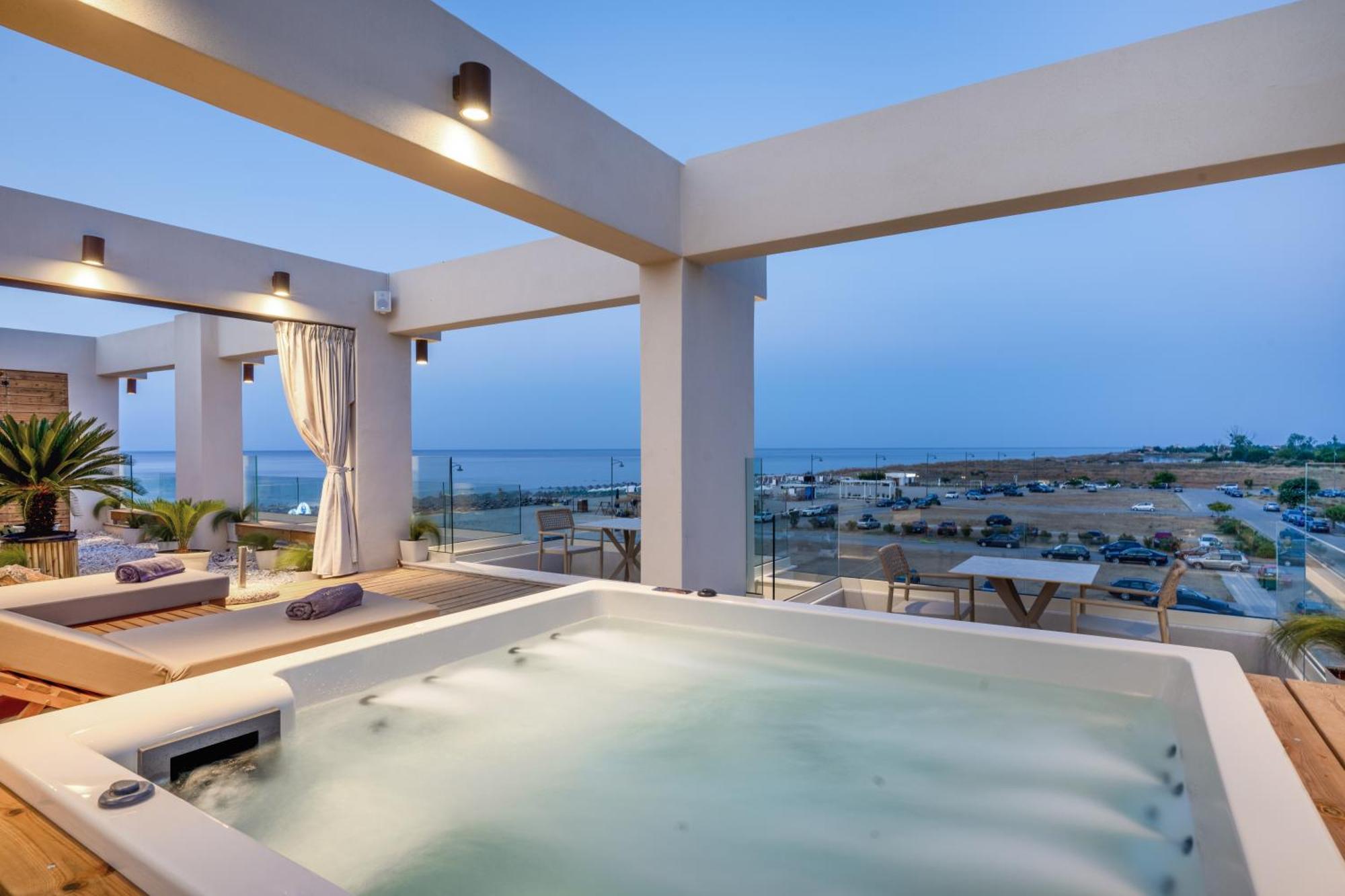 Апарт отель Pantheon Sea View Неи-Пори Экстерьер фото