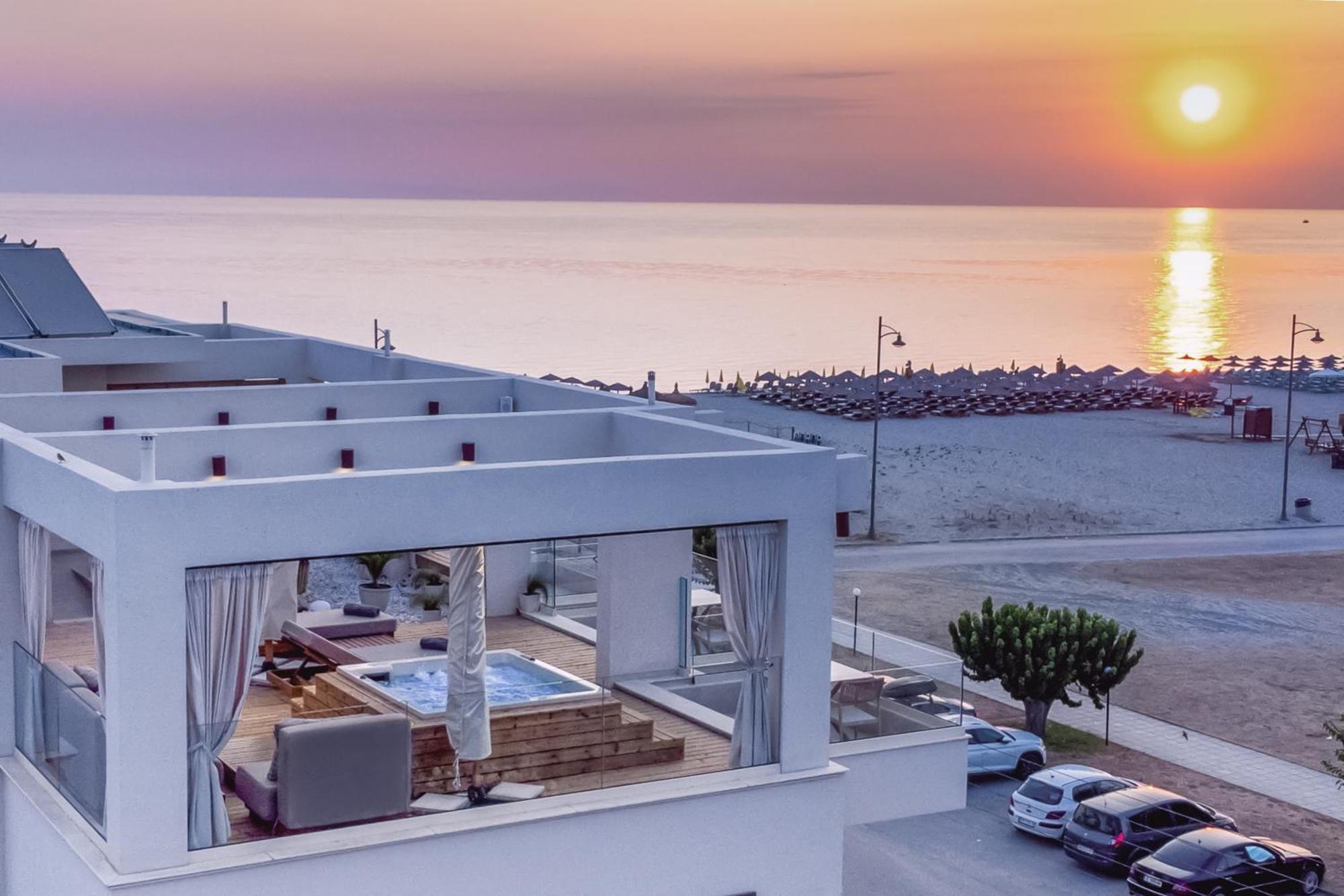 Апарт отель Pantheon Sea View Неи-Пори Экстерьер фото